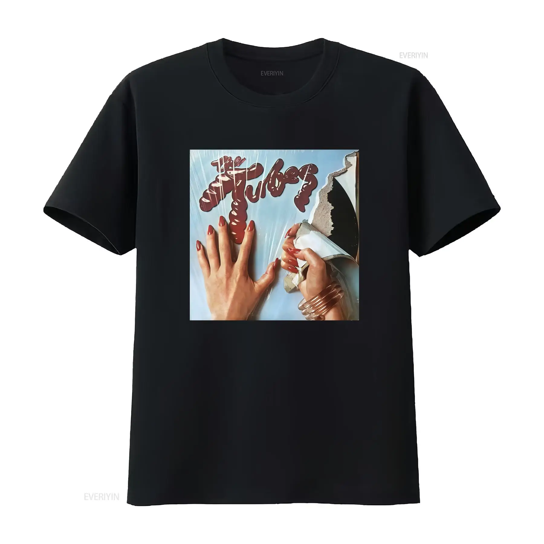 Men'S Fashion Youtube - เสื้อยืดลายวงดนตรี The Tubes สีดำ รุ่นใหม่มาแรง ทุกขนาด