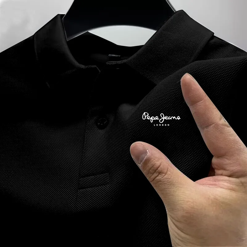 Men'S Fashion Golf Clothing - เสื้อโปโลแขนสั้นผู้ชาย รุ่นใหม่ 2026 สไตล์ลำลองสำหรับธุรกิจ ระบายอากาศได้ดี แฟชั่นฤดูร้อน