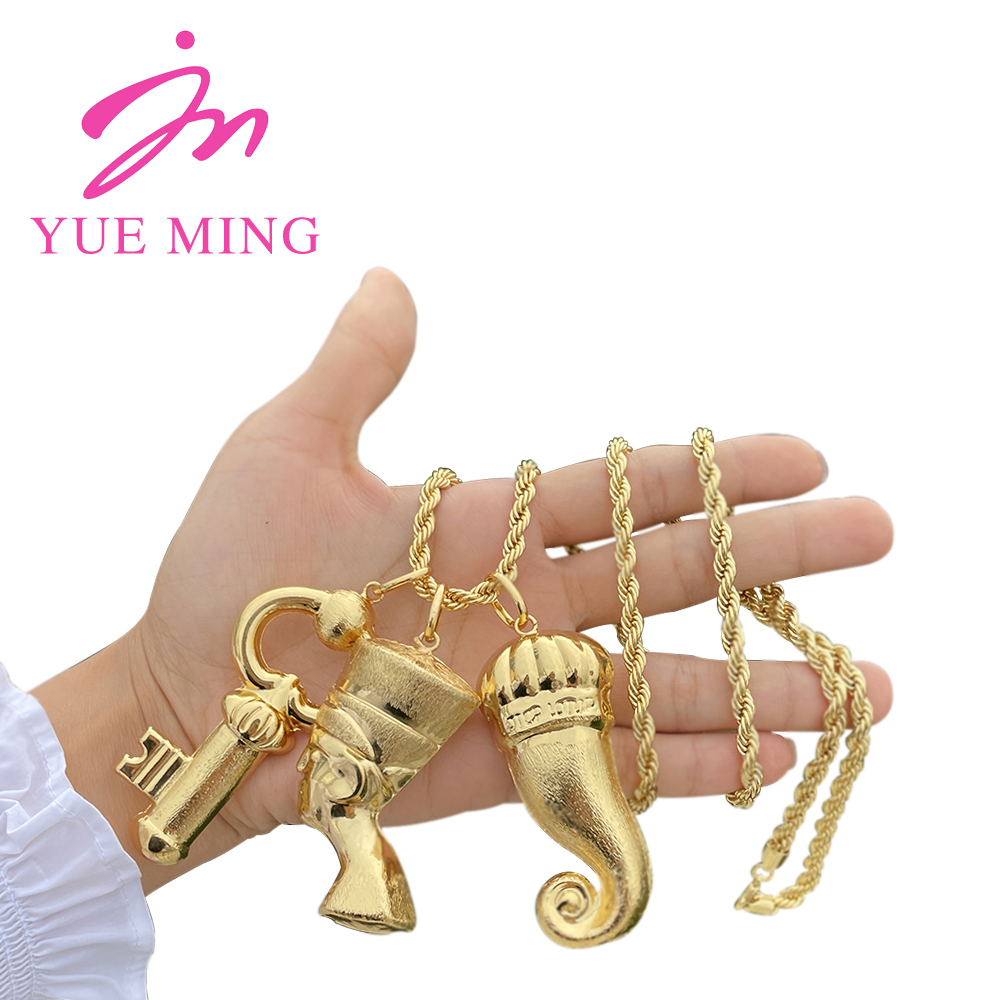 Dubai Men'S Fashion - ชุดเครื่องประดับสร้อยคอสีทองดูไบ เครื่องประดับแฟชั่นสำหรับผู้ชายและผู้หญิง สำหรับสวมใส่ในชีวิตประจำวัน หรือเป็นของขวัญสำหรับเด็ก