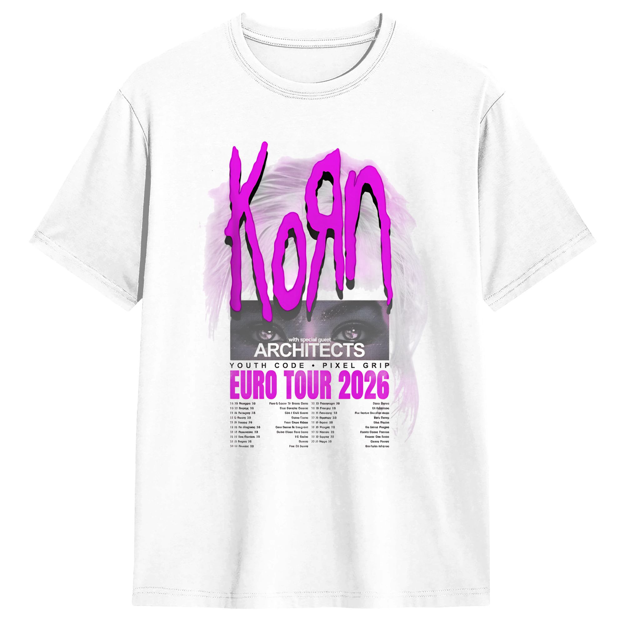 Men'S Fashion Uk - คอร์น ยุโรปและอังกฤษทัวร์ 2026 เสื้อยืดชายหาดสตรีทแวร์เสื้อยืดผ้าฝ้ายเสื้อยืดฮิปฮอปสำหรับชายเสื้อผ้า DIY แบบกำหนดเอง