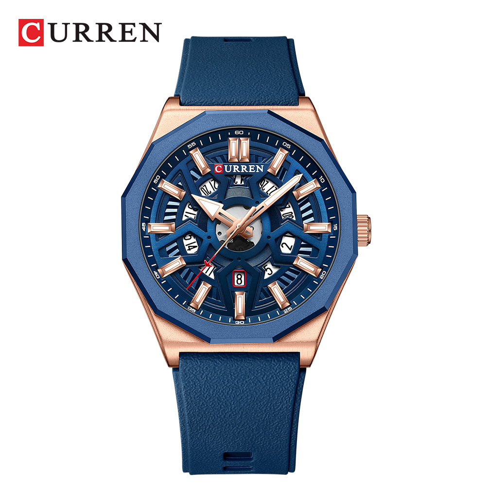 Men'S Fashion Magazine - นาฬิกาข้อมือ CURREN 8437 รุ่น Unisex Minimalist