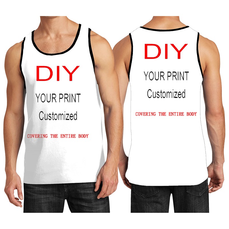 Mens Fashion Style Images - เสื้อยืดพิมพ์ลาย3D ภาพที่กำหนดเองส่วนตัวออกแบบฟรีเสื้อกล้ามสำหรับเด็กผู้ชายสไตล์สปอร์ตบางแฟชั่นถนนแบบลำลอง