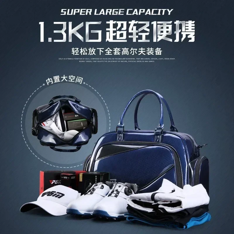 Men'S Fashion Golf Clothing - กระเป๋าใส่เสื้อผ้ากอล์ฟ PGM รุ่นใหม่สำหรับผู้ชาย ดีไซน์ทันสมัย กันน้ำ ผลิตจากไนลอน