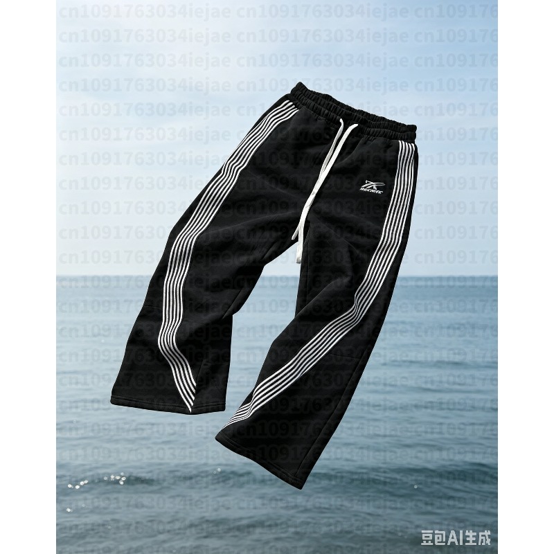 Mens Fashion Camo Pants - กางเกงลำลองลายพรางสีดำเทา Y2K ปี 2026 สำหรับผู้ชายและเด็ก กางเกงจ็อกกิ้งทรงหลวมพรีเมียมพร้อมเชือกผูกเอว