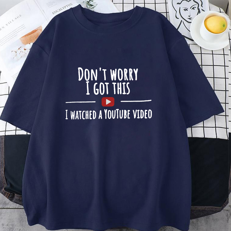 เสื้อยืดพิมพ์ลายสำหรับผู้หญิงแ - Men'S Fashion Youtube บทวิจารณ์และราคา