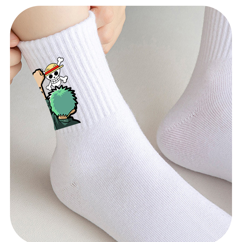 อะนิเมะวันพีช เมน สปอร์ต ลองส์ - Socks Ankle Men บทวิจารณ์และราคา