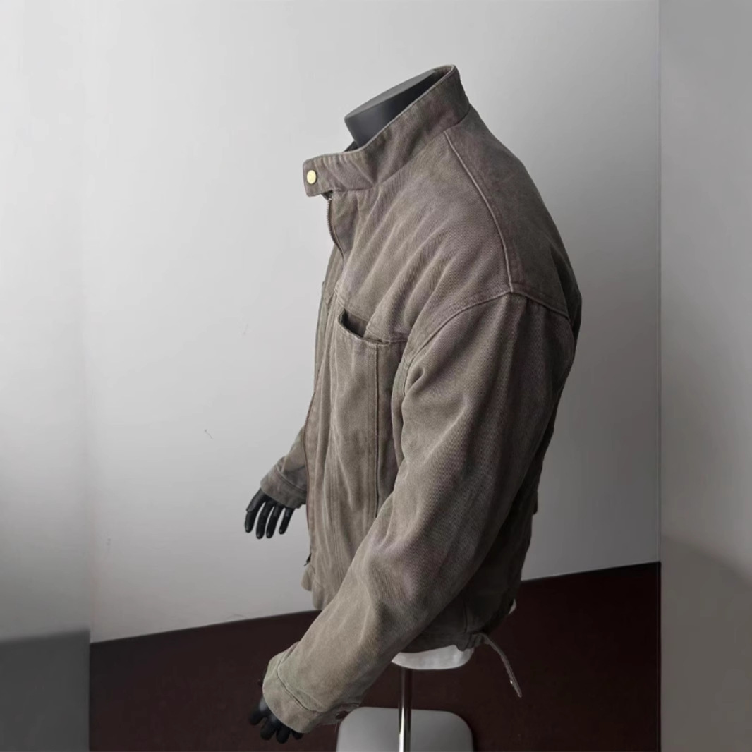 ฤดูใบไม้ผลิฤดูใบไม้ร่วงใหม่แฟช - Harrington Jacket บทวิจารณ์และราคา