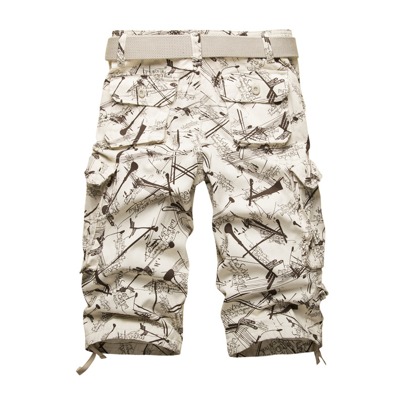 กางเกงขาสั้นคาร์โก้ผู้ชายลายพร - Mens Fashion Camo Pants บทวิจารณ์และราคา