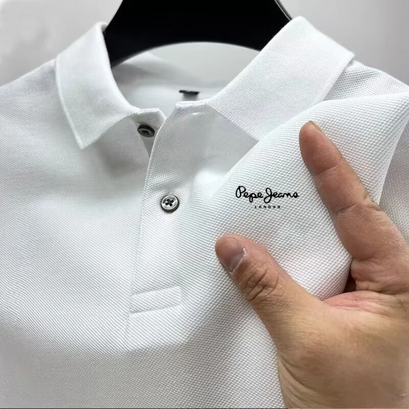 เสื้อโปโลแขนสั้นผู้ชาย รุ่นใหม - Men'S Fashion Golf Clothing บทวิจารณ์และราคา