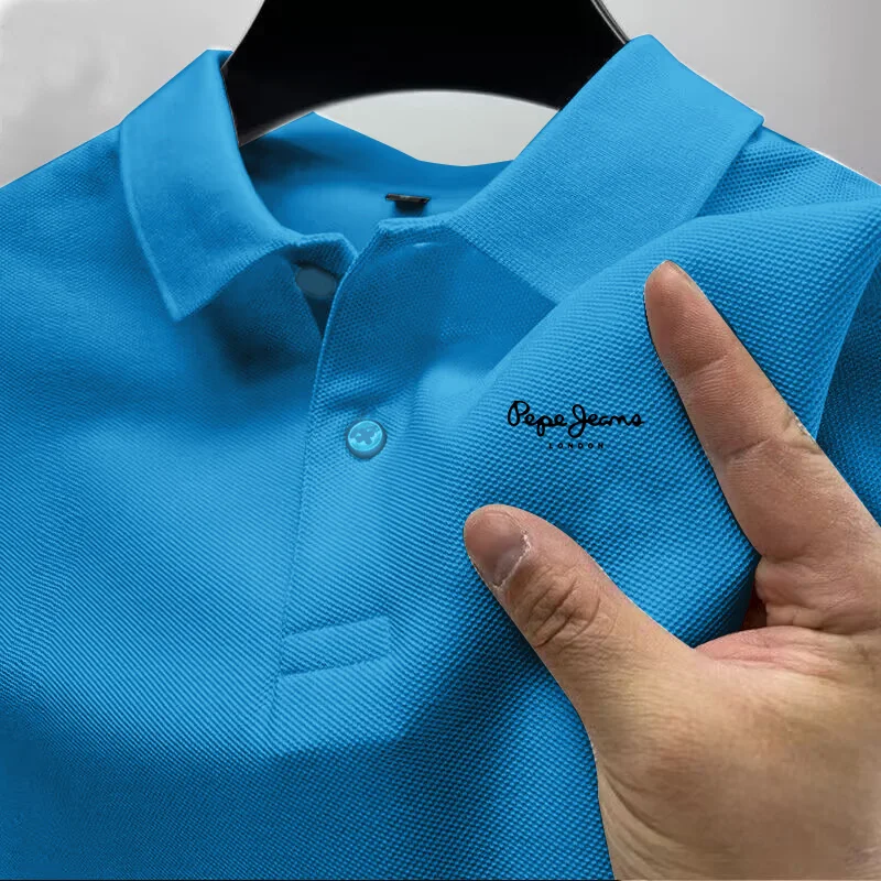 เสื้อโปโลแขนสั้นผู้ชาย รุ่นใหม - Men'S Fashion Golf Clothing บทวิจารณ์และราคา
