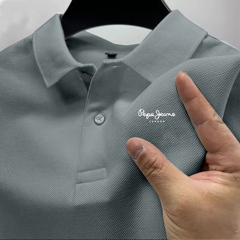 เสื้อโปโลแขนสั้นผู้ชาย รุ่นใหม - Men'S Fashion Golf Clothing บทวิจารณ์และราคา