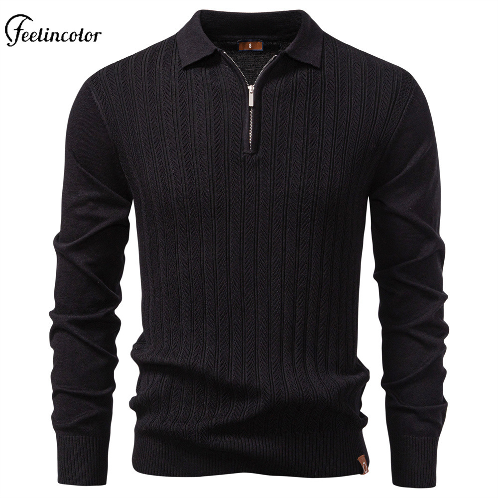 เสื้อโปโลผู้ชายสีเขียวมะกอก แข - Mens Fashion Quarter Zip บทวิจารณ์และราคา