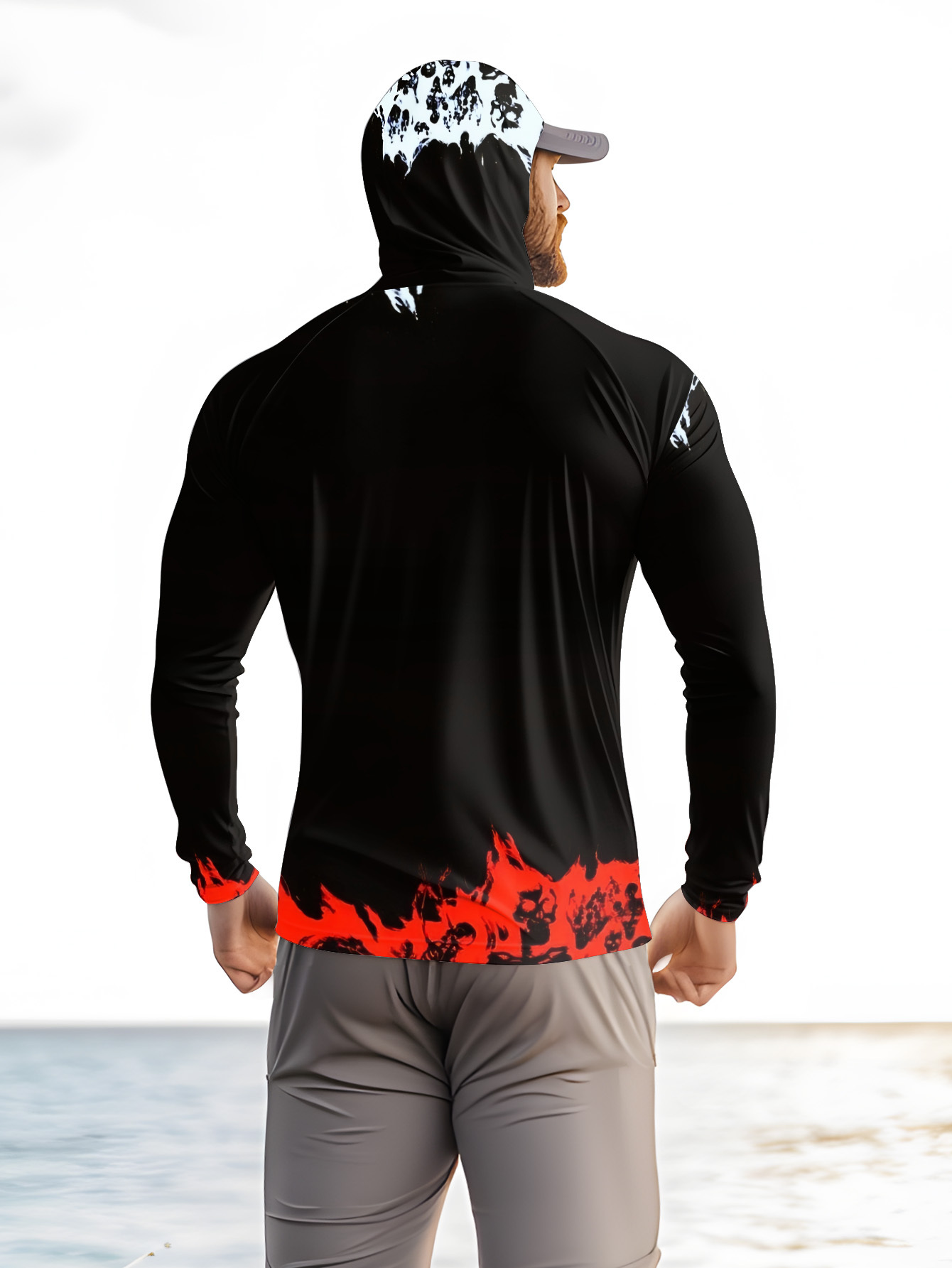 เสื้อตกปลาผู้ชายแบบมีฮู้ด แขนย - Men'S Fashion Trends บทวิจารณ์และราคา