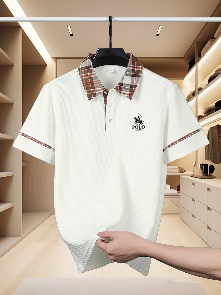 เสื้อโปโลผู้ชาย เสื้อกอล์ฟ พิม - Men'S Fashion Golf Clothing บทวิจารณ์และราคา