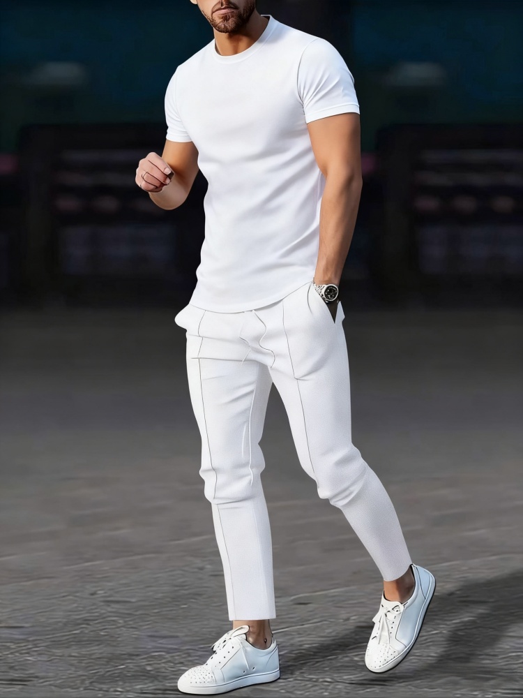 ชุดกีฬาสองชิ้น เสื้อยืดระบายอา - Men'S Fashion Rules บทวิจารณ์และราคา