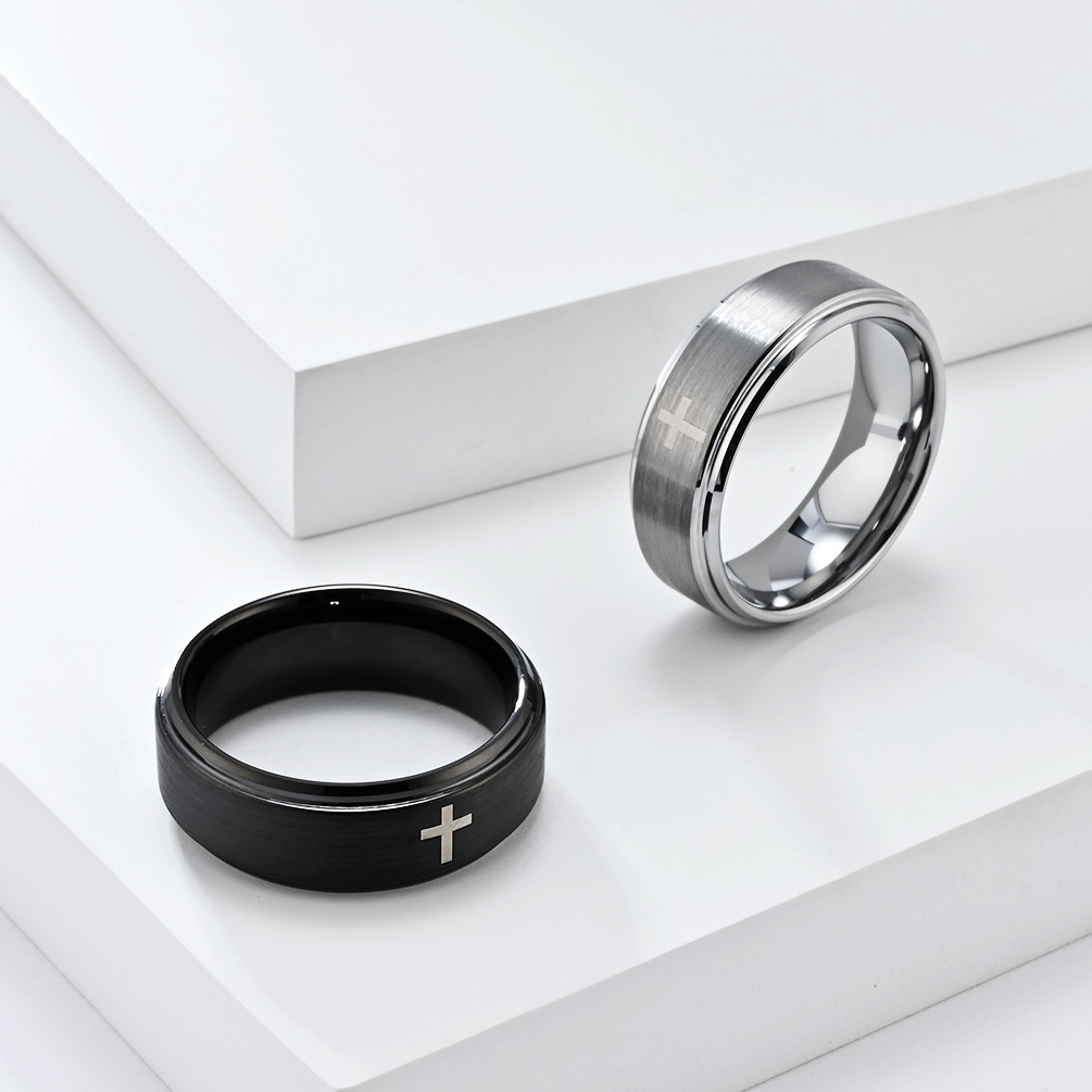 แหวนไม้กางเขน 8 มม. สําหรับผู้ - Men'S Fashion Easter บทวิจารณ์และราคา