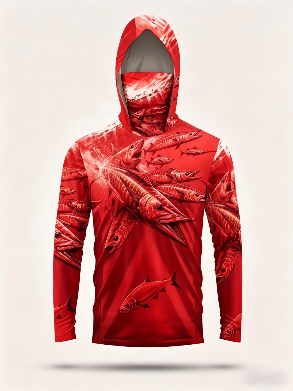 เสื้อฮู้ดตกปลาสำหรับผู้ชาย ลาย - Mens Fashion Suits บทวิจารณ์และราคา