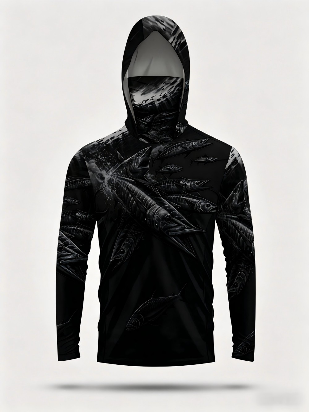 เสื้อฮู้ดตกปลาสำหรับผู้ชาย ลาย - Mens Fashion Suits บทวิจารณ์และราคา