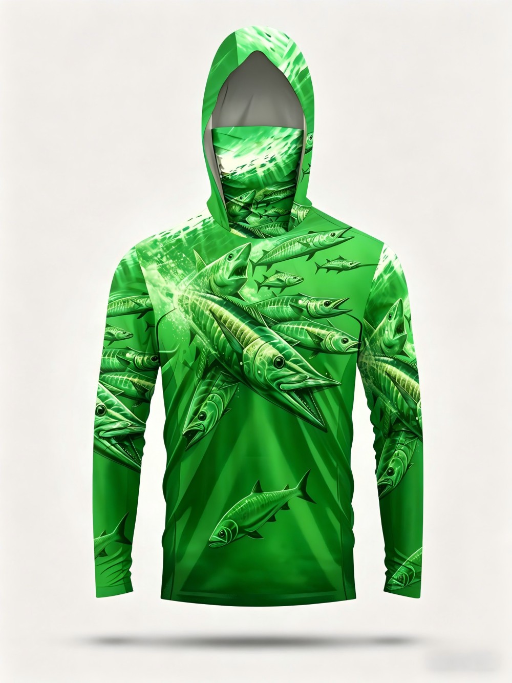 เสื้อฮู้ดตกปลาสำหรับผู้ชาย ลาย - Mens Fashion Suits บทวิจารณ์และราคา