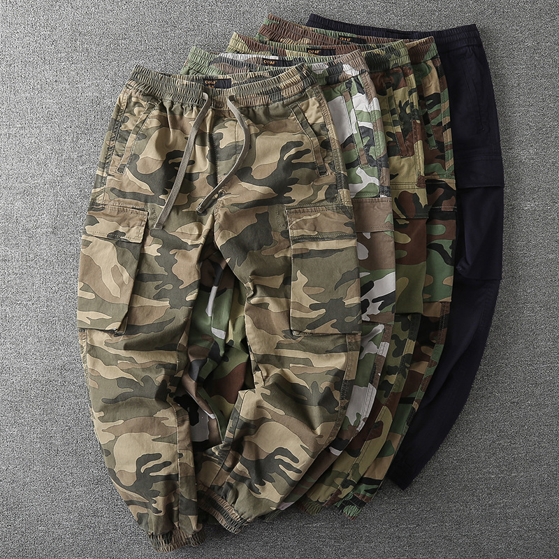 กางเกงคาร์โก้ลายพรางวินเทจหลาย - Mens Fashion Camo Pants บทวิจารณ์และราคา