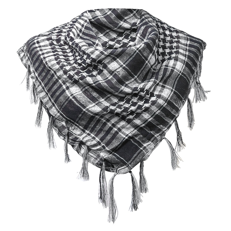 Houndstooth ผ้าพันคอลายสก๊อต H - Men Fashion Elegant บทวิจารณ์และราคา