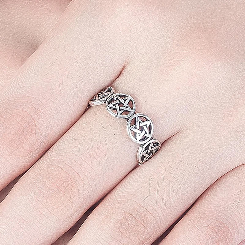Vintage Star Pentagram Punk Ch - Men'S Fashion Easter บทวิจารณ์และราคา