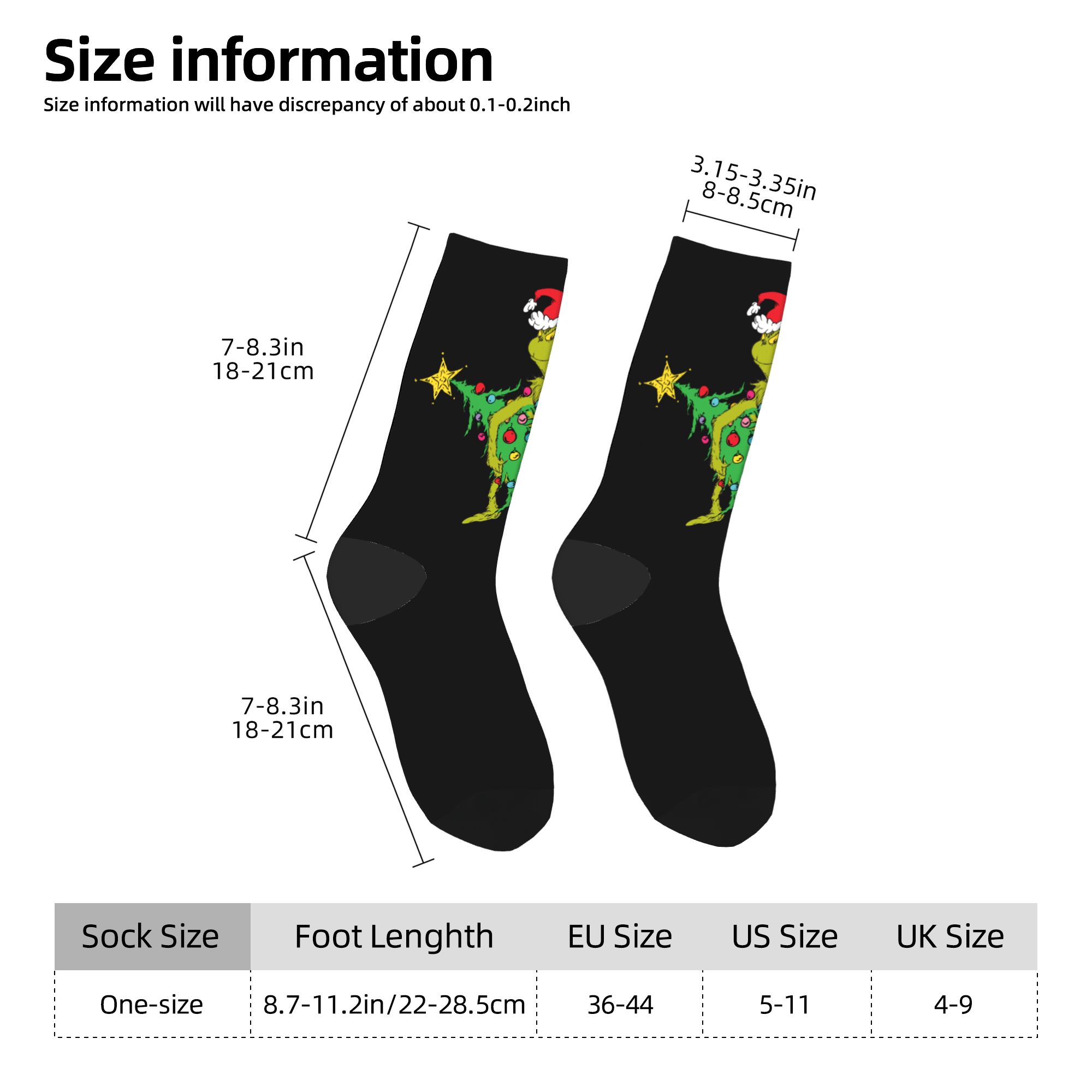 ถุงเท้าคริสต์มาสลายกรินช์ สีเข - Men'S Fashion Youtube บทวิจารณ์และราคา