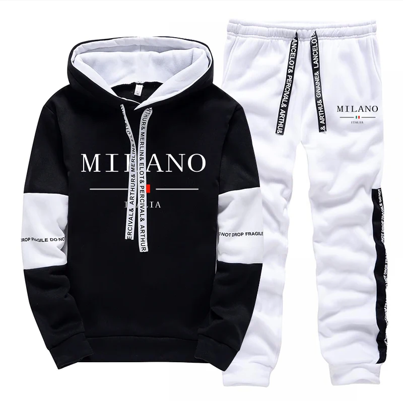 ชุดเซ็ตผู้ชาย/เสื้อฮู้ด/กางเกง - Mens Fashion Suits บทวิจารณ์และราคา