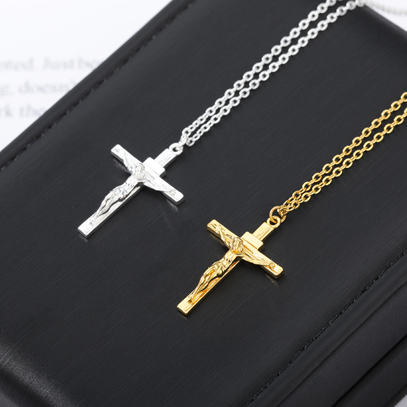 สร้อยคอจี้ไม้กางเขนคริสเตียนแฟ - Men'S Fashion Easter บทวิจารณ์และราคา
