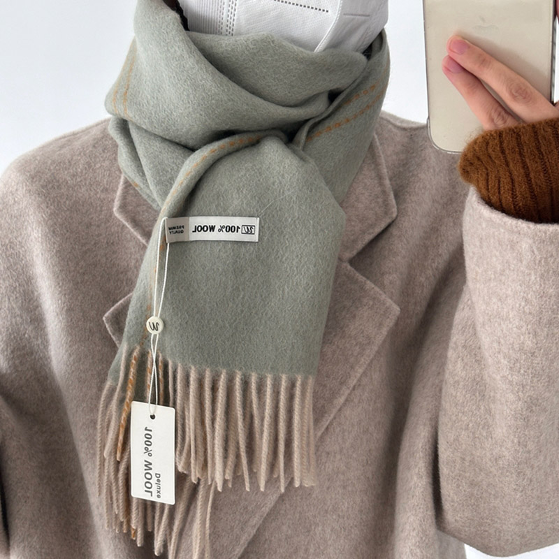 Elegant คุณภาพดี 100% ผ้าพันคอ - Men Fashion Elegant บทวิจารณ์และราคา