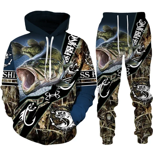 ชุดเสื้อผ้า2ชิ้นมีฮู้ด + กางเก - Mens Fashion Camo Pants บทวิจารณ์และราคา
