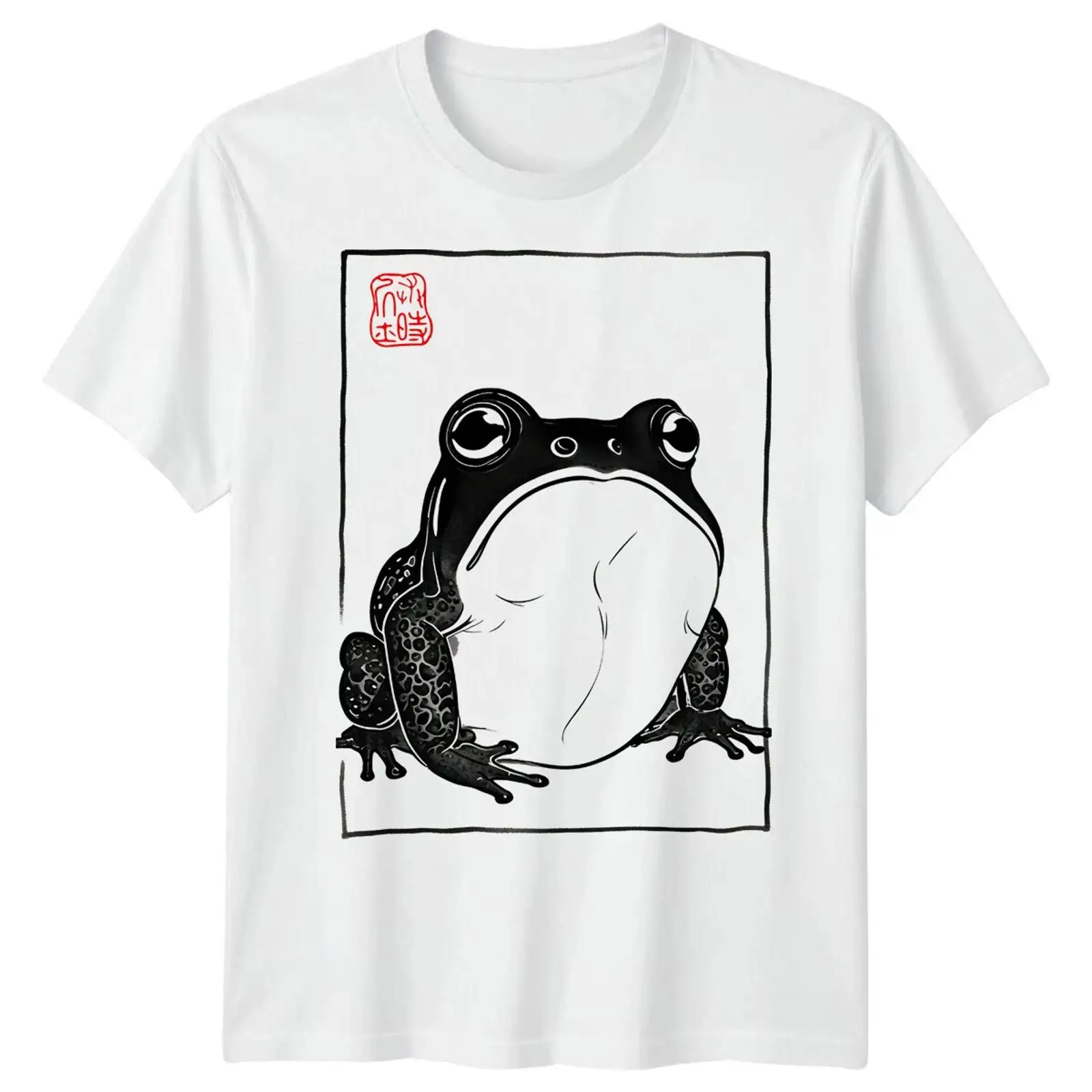เสื้อยืดผู้ชายลายกบสไตล์ญี่ปุ่ - Mens Fashion Style Images บทวิจารณ์และราคา