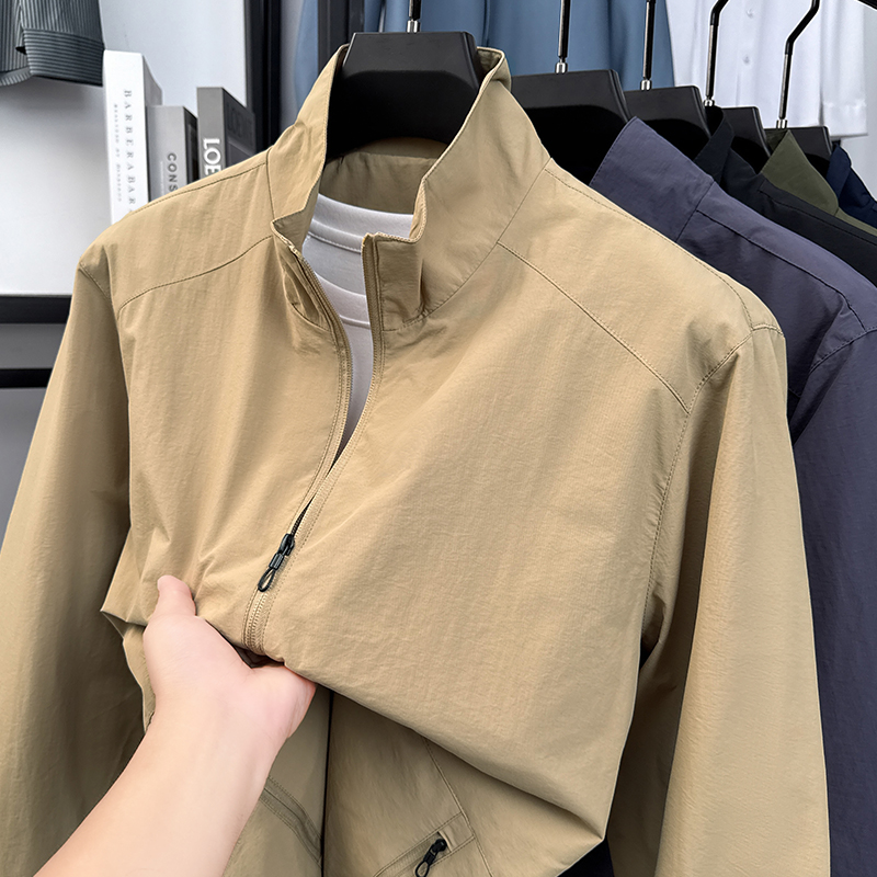 เสื้อแจ็คเก็ตกันลมน้ำหนักเบาสี - Harrington Jacket บทวิจารณ์และราคา