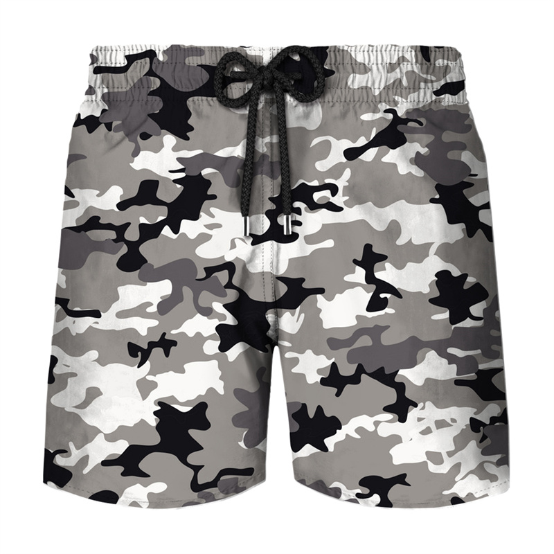 กางเกงขาสั้นเล่นกระดานโต้คลื่น - Mens Fashion Camo Pants บทวิจารณ์และราคา