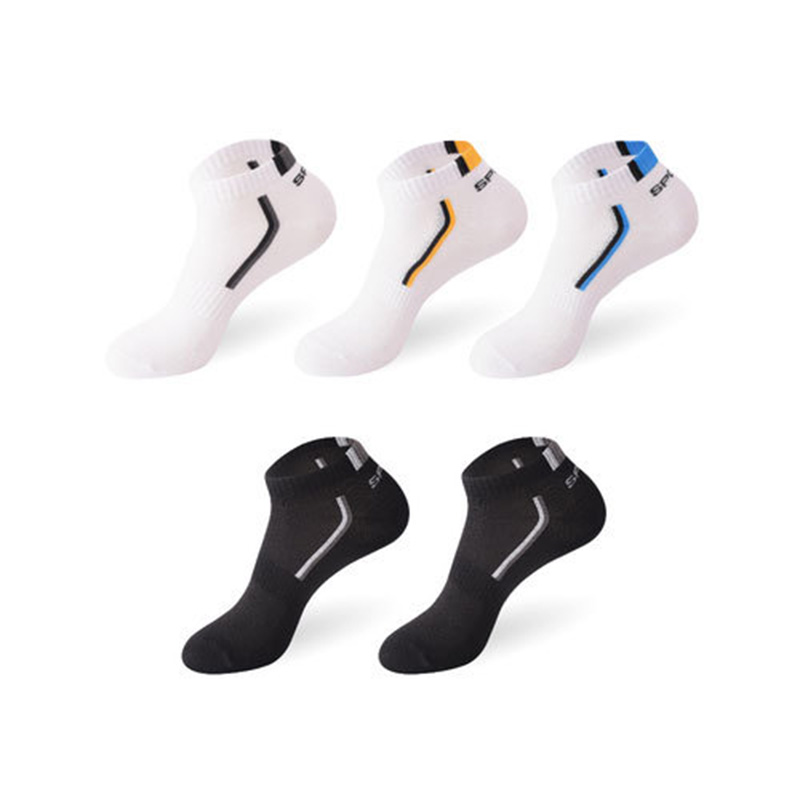 2 คู่/ล็อต ถุงเท้าผู้ชายผ้าฝ้า - Socks Ankle Men บทวิจารณ์และราคา