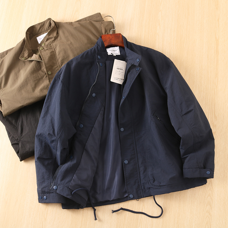 เสื้อแจ็คเก็ตผู้ชายทรงหลวมแฟชั - Harrington Jacket บทวิจารณ์และราคา