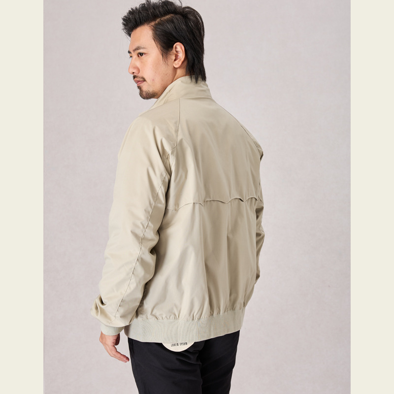 เสื้อแจ็คเก็ตกันน้ำผู้ชาย แขนย - Harrington Jacket บทวิจารณ์และราคา