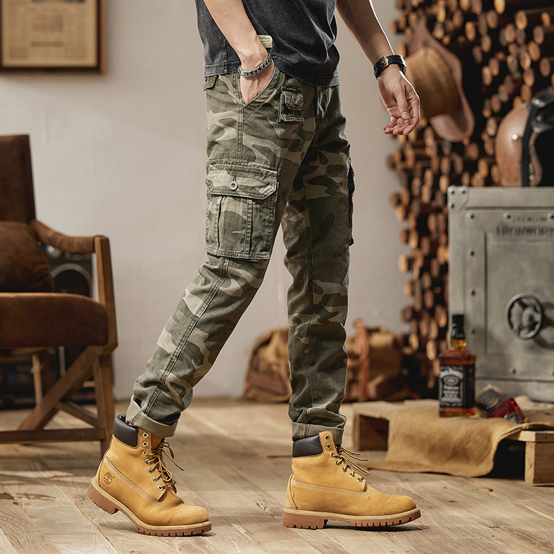 2025 Four Seasons Men's Fashio - Mens Fashion Camo Pants บทวิจารณ์และราคา