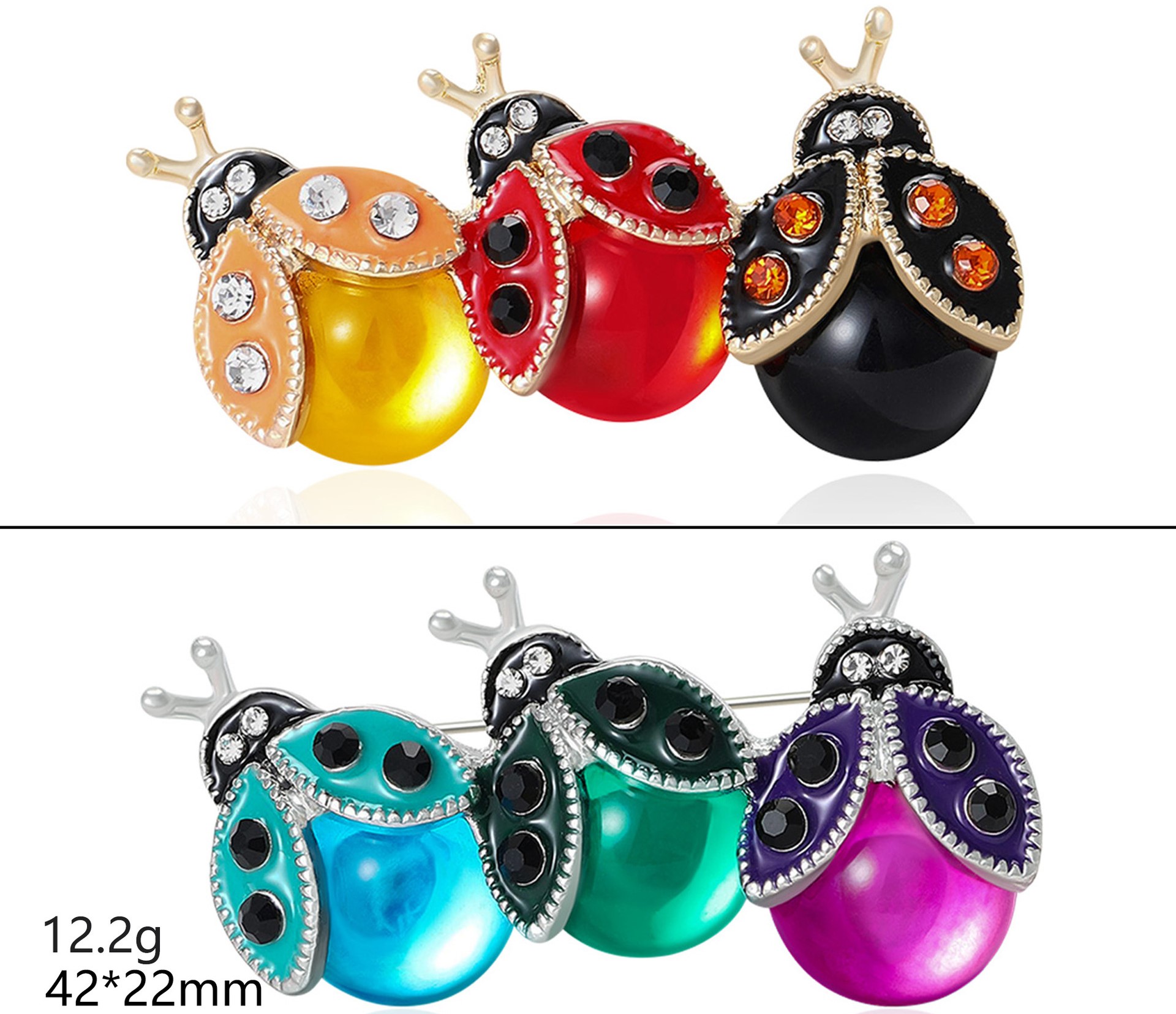 เข็มกลัดรูปเต่าทองสามสีเจ็ดจุด - Men'S Fashion Easter บทวิจารณ์และราคา