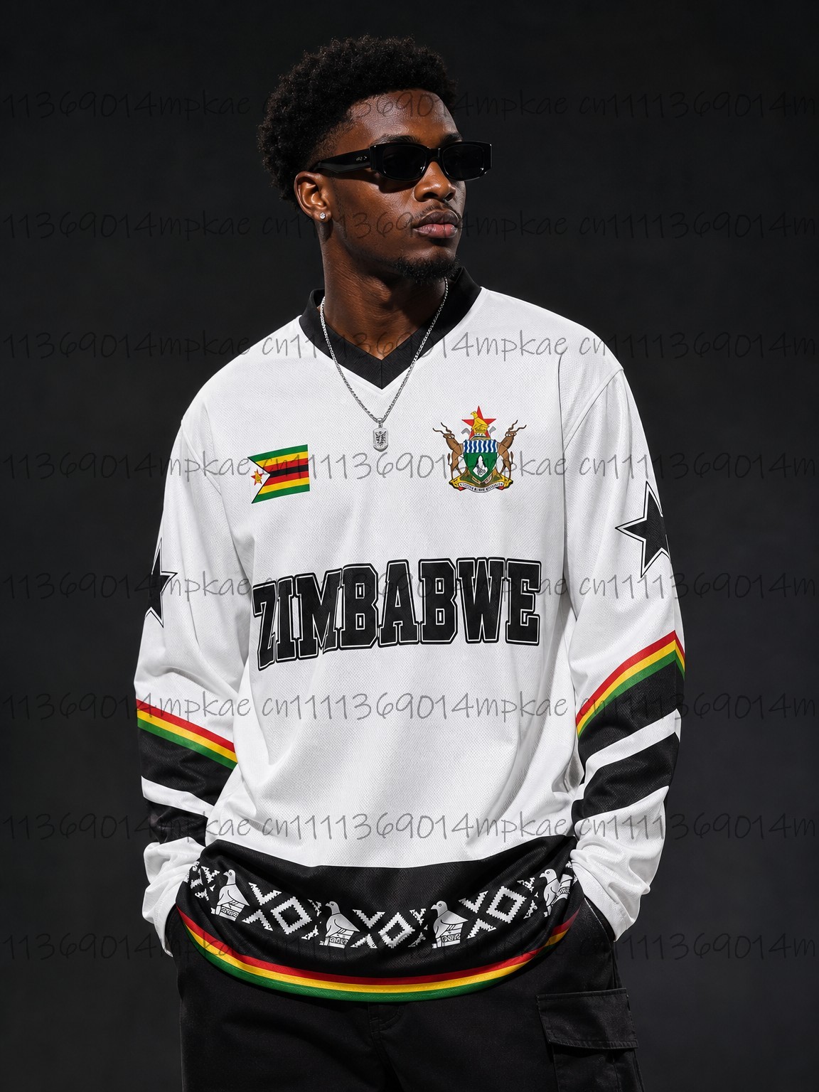 เสื้อยืดแขนยาวคอวีพิมพ์ลายสไตล - Men'S Fashion Trends บทวิจารณ์และราคา