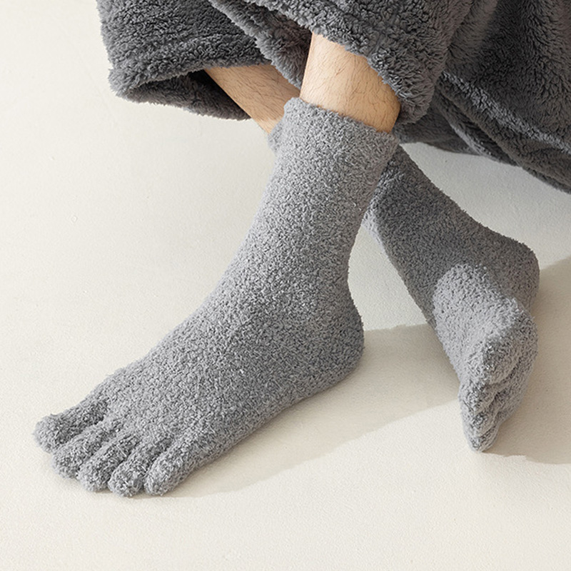 1/5 คู่ Mans Thermal Toe ถุงเท - Socks Ankle Men บทวิจารณ์และราคา