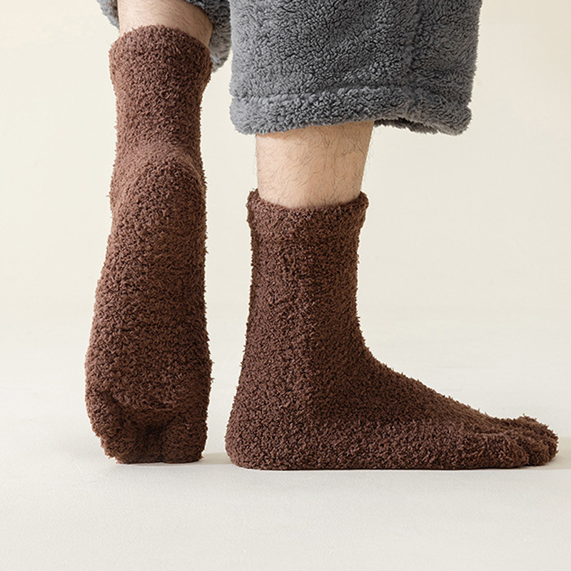 1/5 คู่ Mans Thermal Toe ถุงเท - Socks Ankle Men บทวิจารณ์และราคา