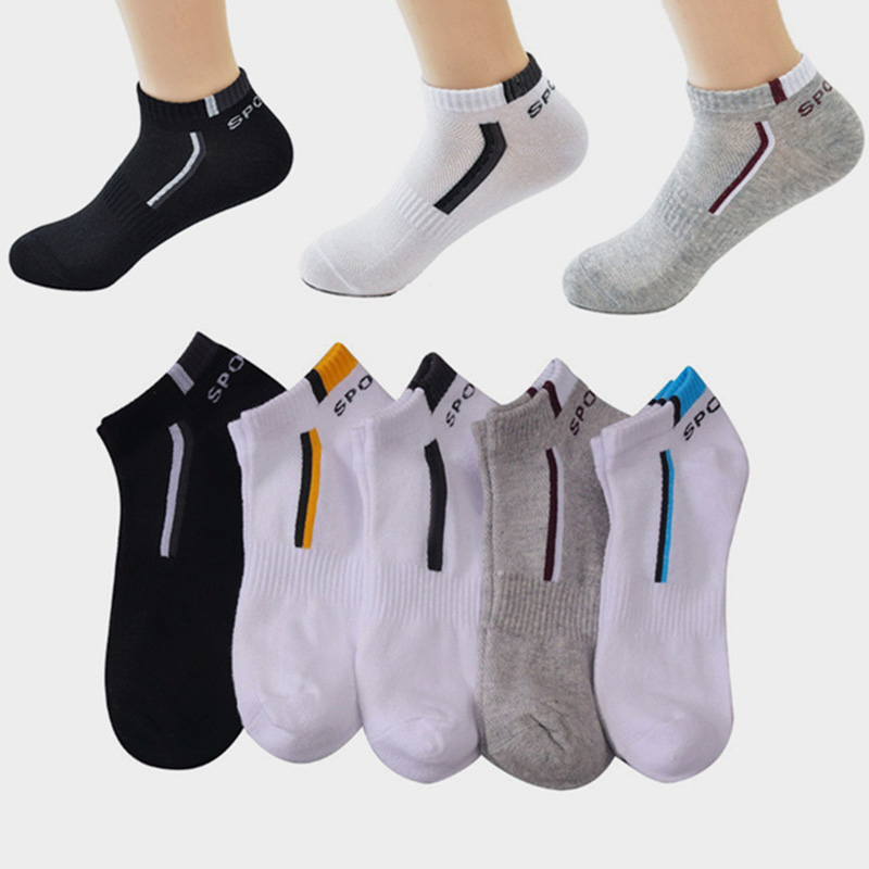 2 คู่/ล็อต ถุงเท้าข้อสั้นผู้ชา - Socks Ankle Men บทวิจารณ์และราคา