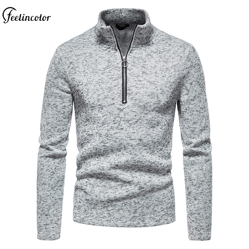 เสื้อสเวตเชิ้ตคอเต่าแบบซิป 1/4 - Mens Fashion Quarter Zip บทวิจารณ์และราคา